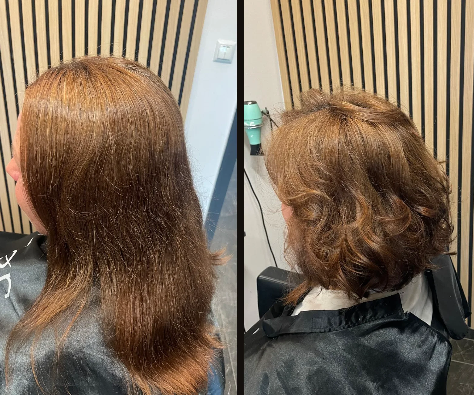 Šišanje i styling - prije i poslije